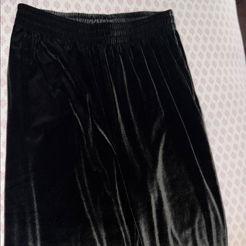 PINK Victoria's Secret Black Corduroy Pants